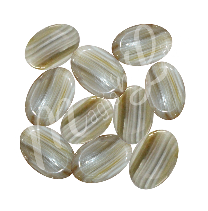 Worry Stone Banded Agate