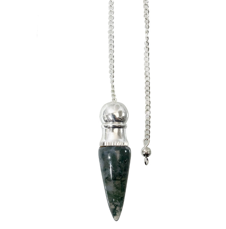 Pendulum Stone Chamber Plain Chain 9"L