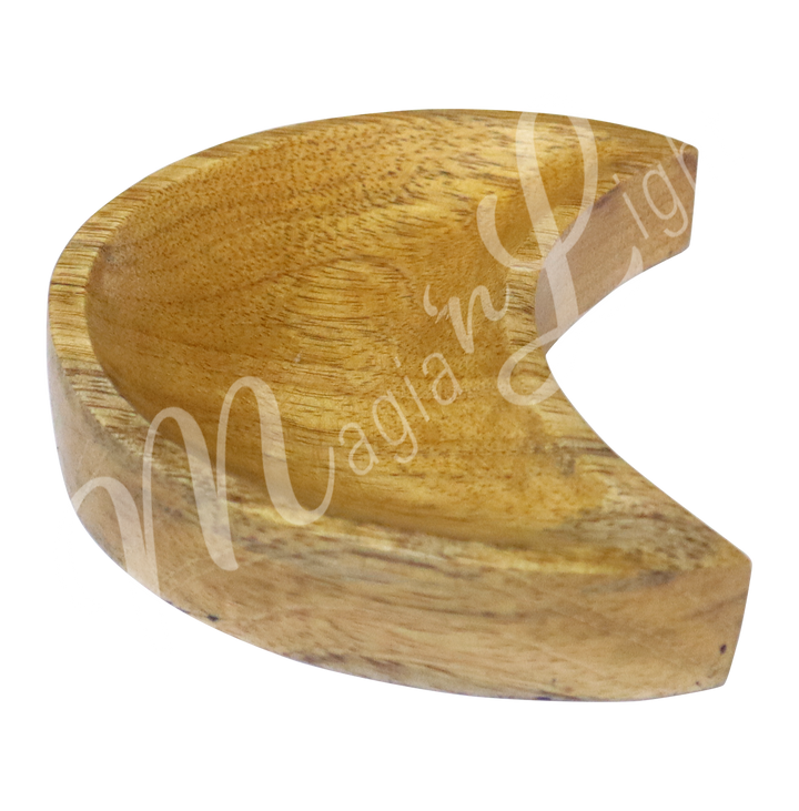 Bowl Teakwood Crescent Moon