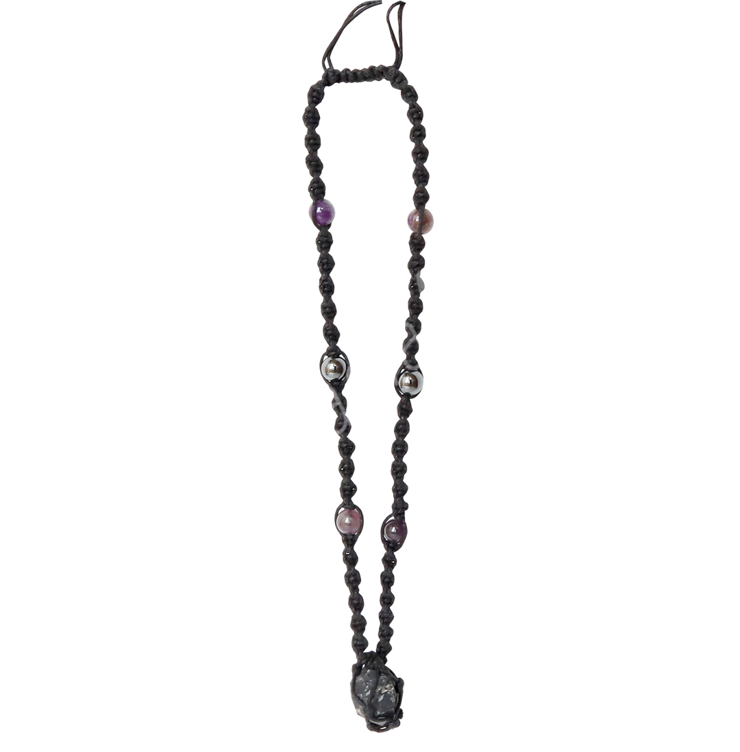 Necklace Purification w Shungite Beaded Cord