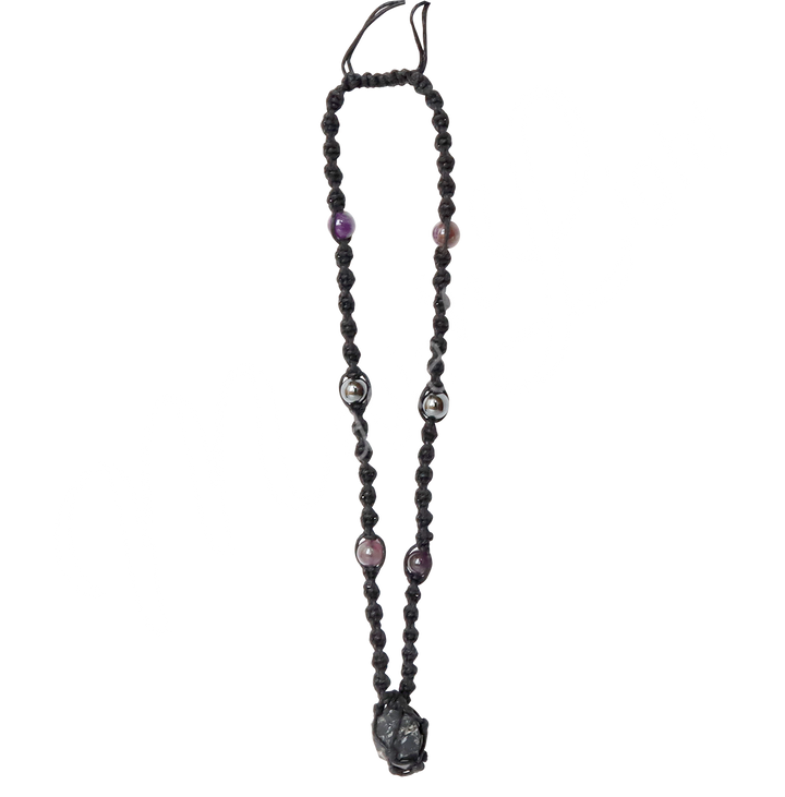 Necklace Purification w Shungite Beaded Cord