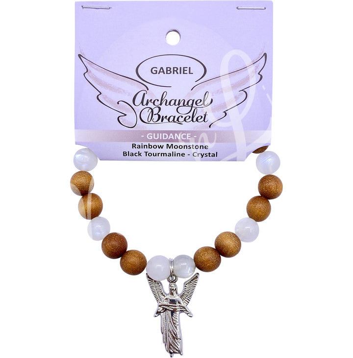 Bracelet Archangel Gabriel for Guidance (8-8.5 mm) 7.15-7.25"