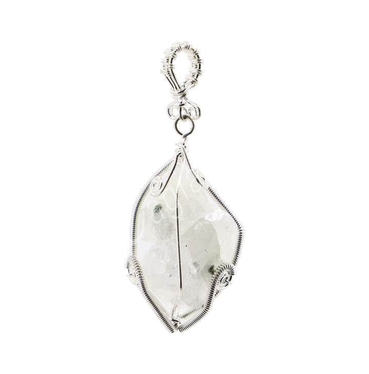 Pendant Wire Wrap Apophyllite Cluster 1.5-2.25″