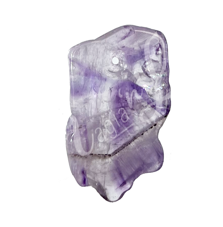 Pendant Slice Amethyst 1-1.5"