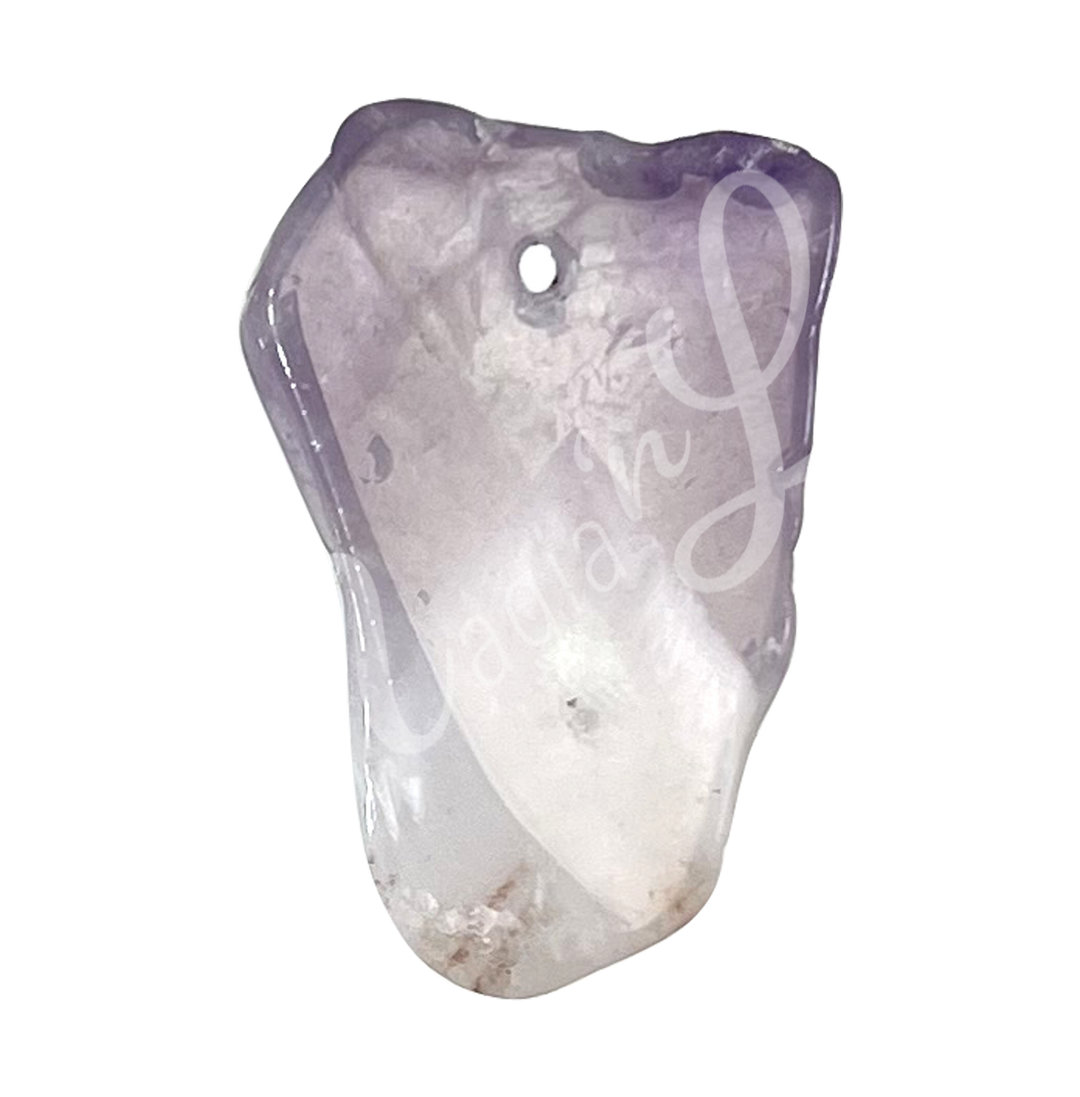 Pendant Slice Amethyst 1-1.5"