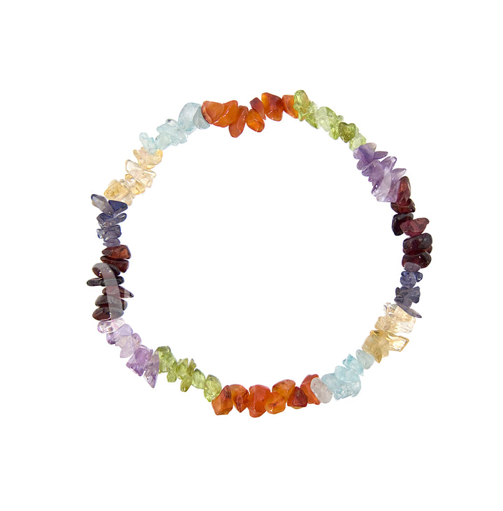 Pulsera Chips Chakra (5-8mm) 7,5"