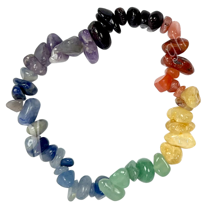 Pulsera Chips Chakra (5-8mm) 7,5"