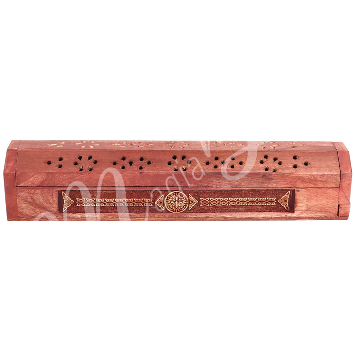 Incense Holder and Storage Box with Celtic Knot