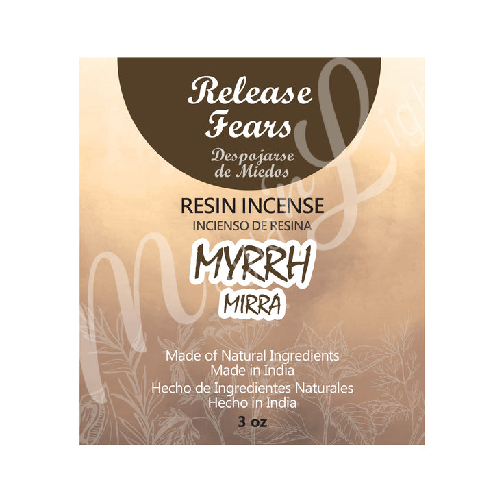 Resin Incense Jar Myrrh