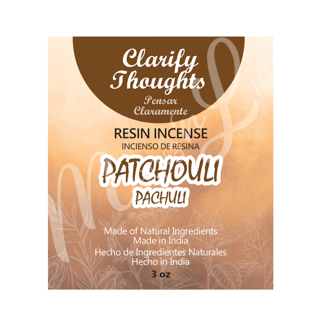 Resin Incense Jar Patchouli