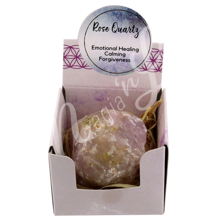 Gift Boxed Rough Healing Stones 1.5-2"