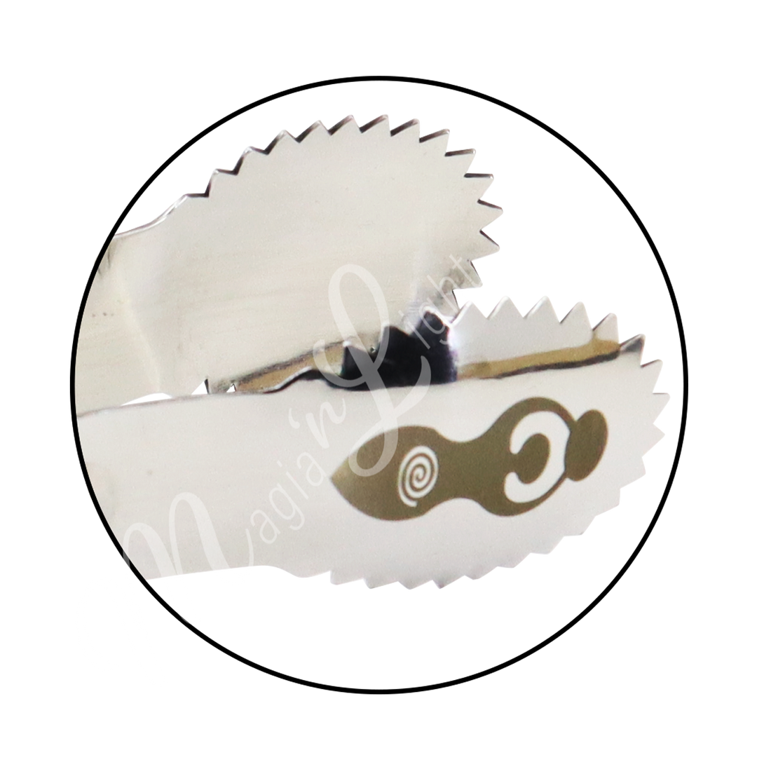 PINZA CARBÓN GRABADA DIOSA