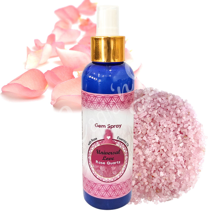 Room Spray Universal Love Rose Quartz with Rose