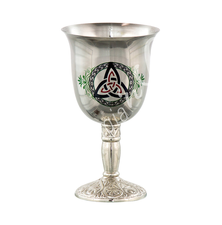 Chalice with Symbols Large 7”h X 4.25” dia.