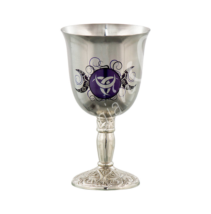 Chalice with Symbols Large 7”h X 4.25” dia.