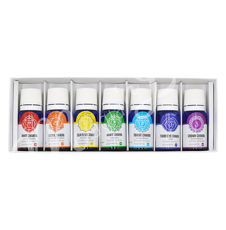 Essential Oil Chakras (Set of 7)