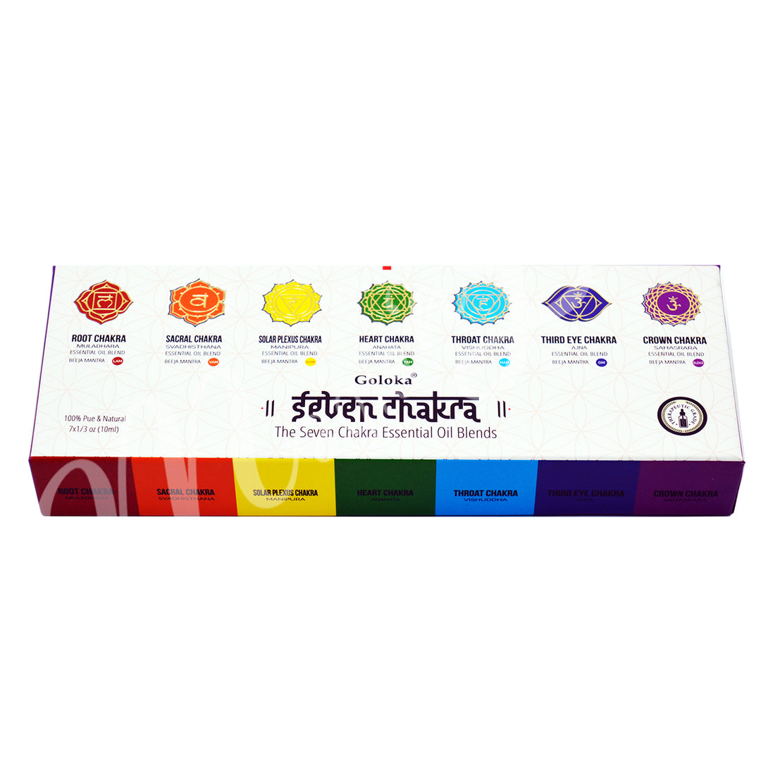 Essential Oil Chakras (Set of 7)