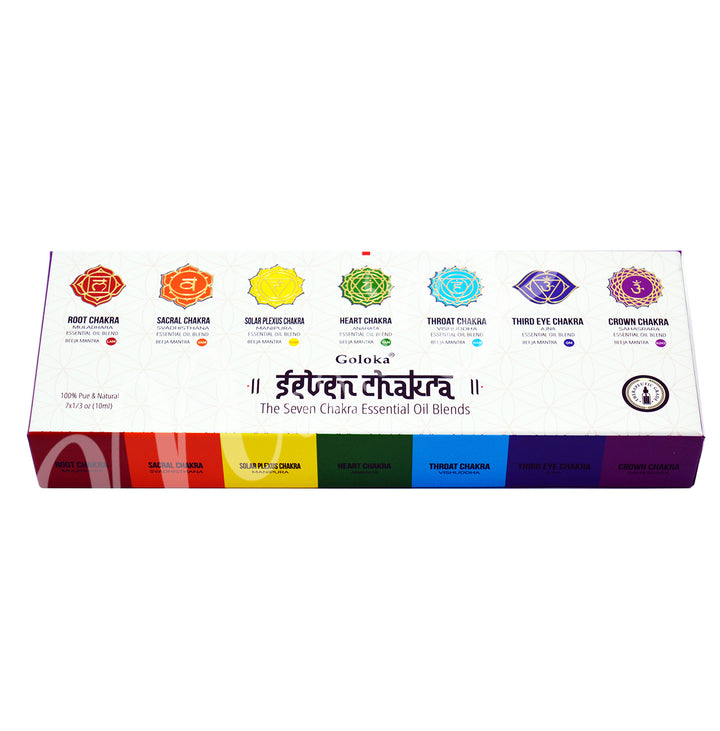 Essential Oil Chakras (Set of 7)