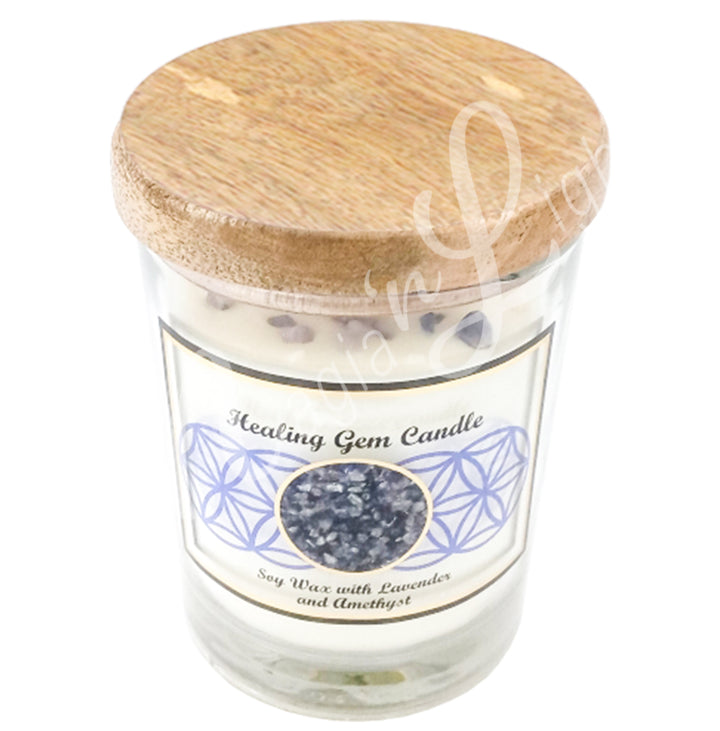 Healing Chips Candle Lavender 9oz.