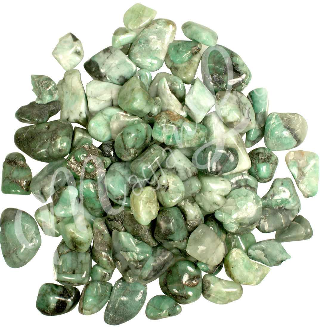 Tumbled Stone Emerald 10-30mm