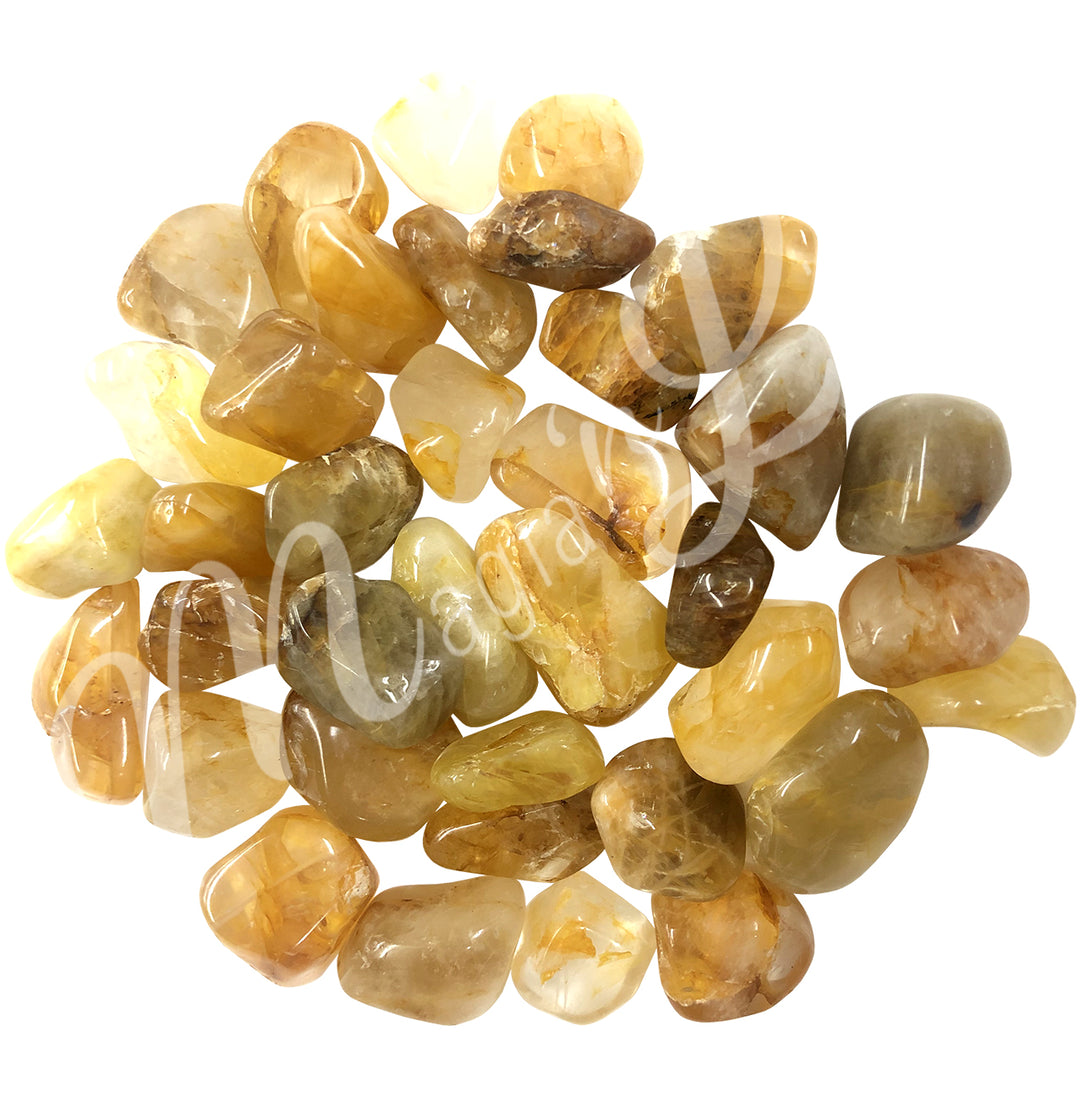 TUMBLED STONE GOLDEN HEALER QUARTZ A 20-40 MM