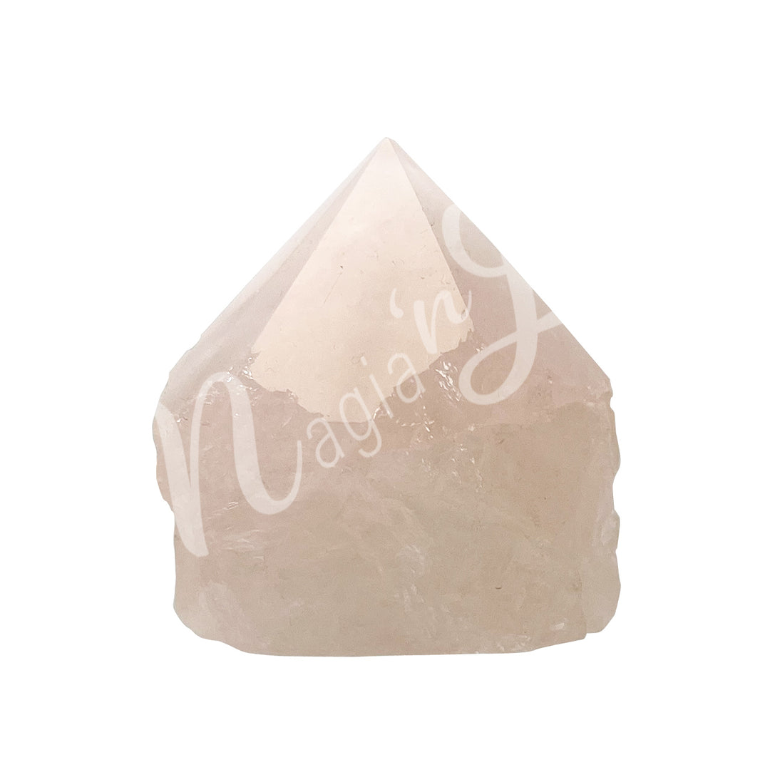 Top Polished Point Rose Quartz