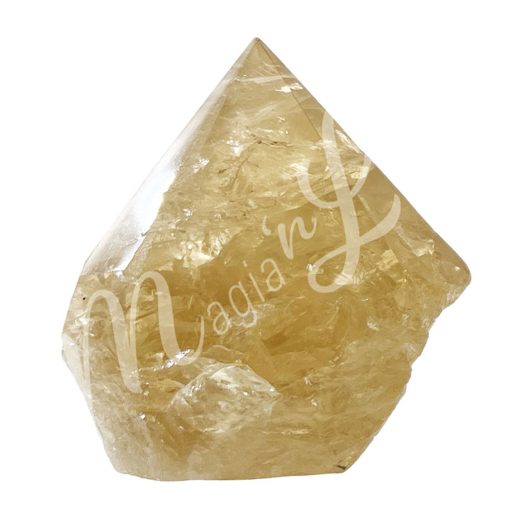 Top Polished Point Citrine 3.75 X 2.5"