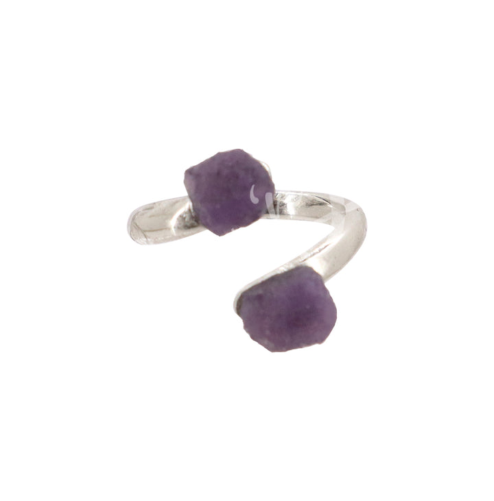 Ring Amethyst Adjustable