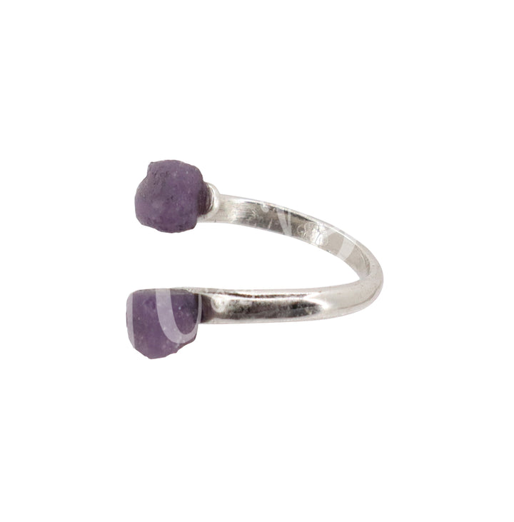 Ring Amethyst Adjustable