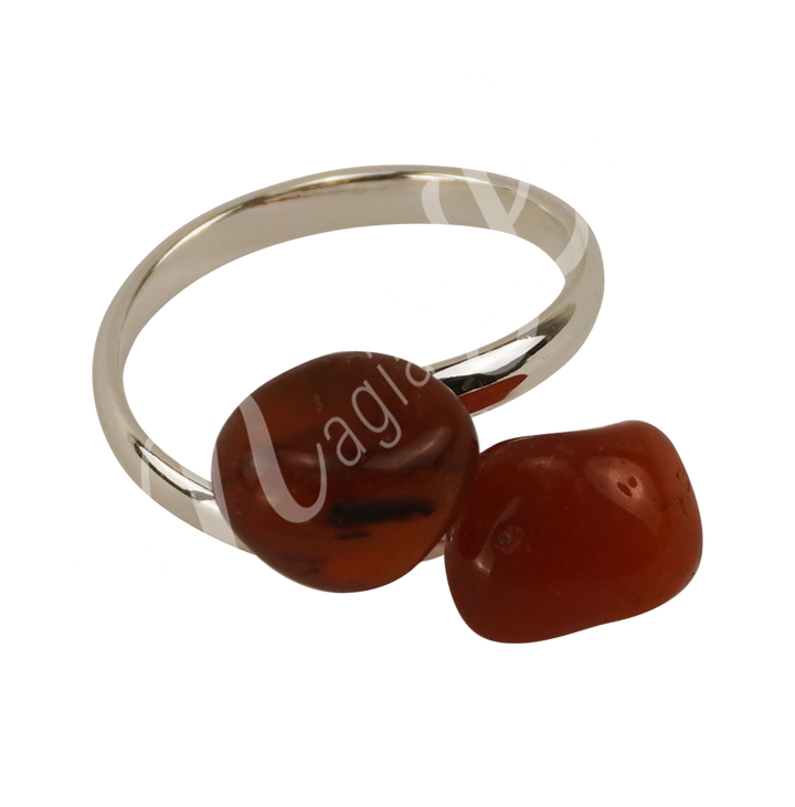 Anillo de Cornalina Ajustable