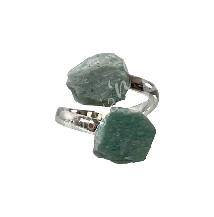 Ring Amazonite Adjustable