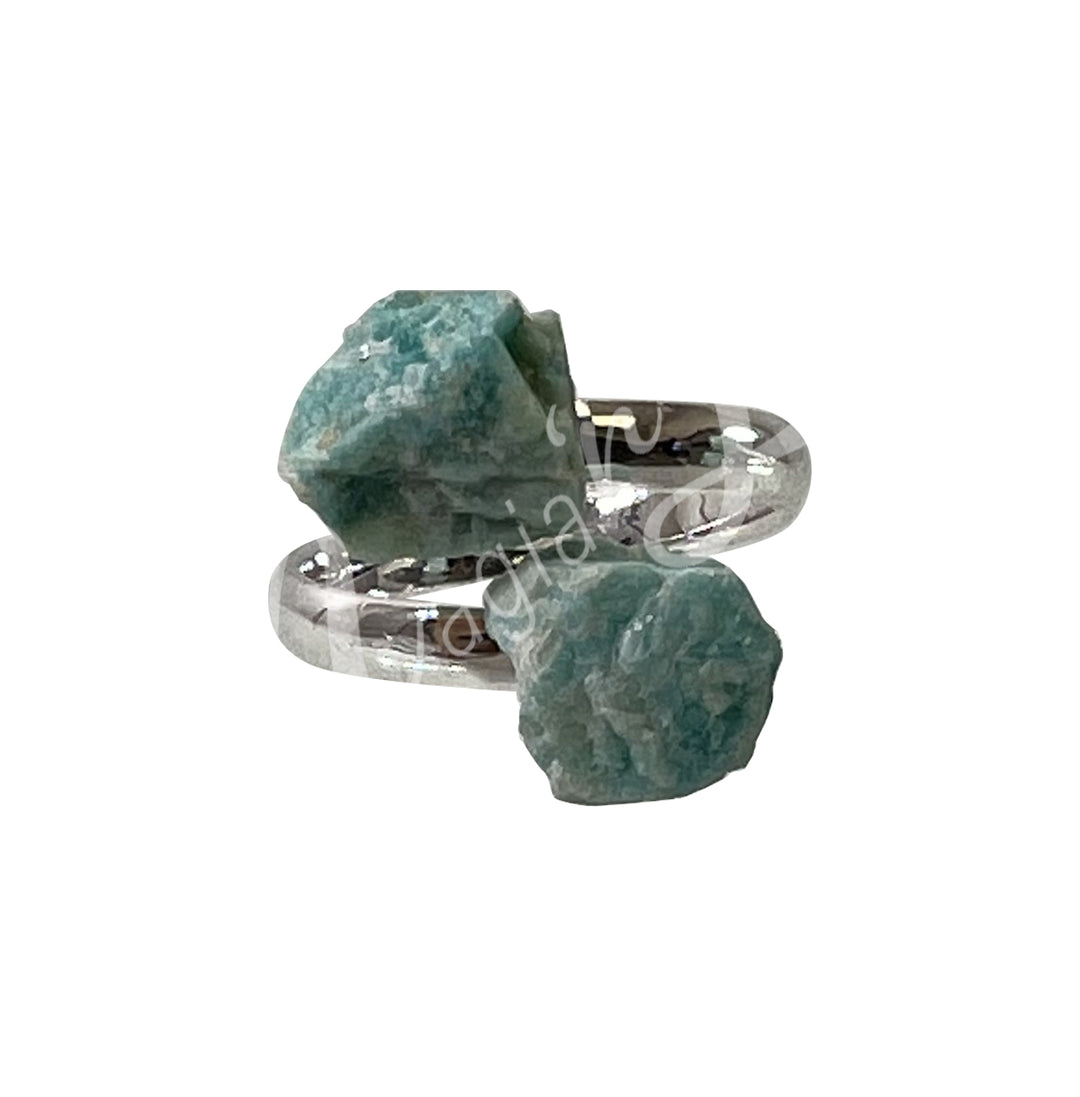 Ring Amazonite Adjustable