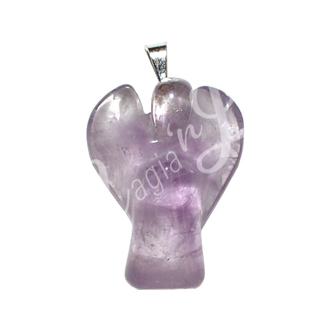 Pendant Angel Amethyst 1.25″