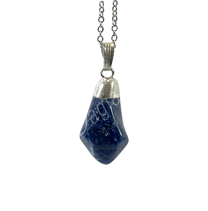 Pendant Diamond Shape Sodalite 1.5"