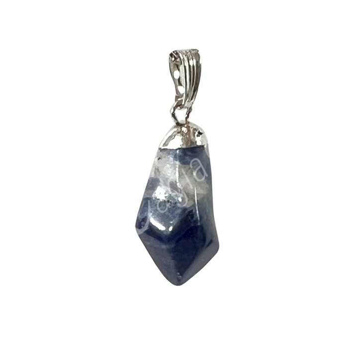 Pendant Diamond Shape Sodalite 1.5"