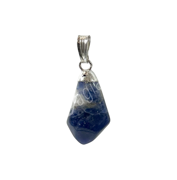 Pendant Diamond Shape Sodalite 1.5"
