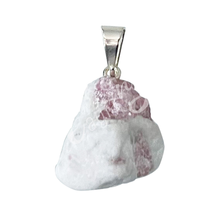 Pendant Rough Pink Tourmaline 0.75-1.25″