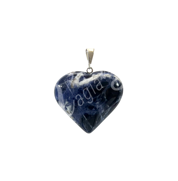 Colgante Corazón Sodalita 1″