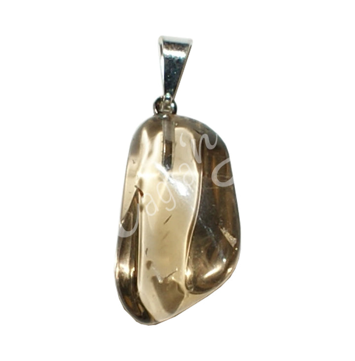Colgante Piedra Rodada Citrino Natural 1.25-1.75″