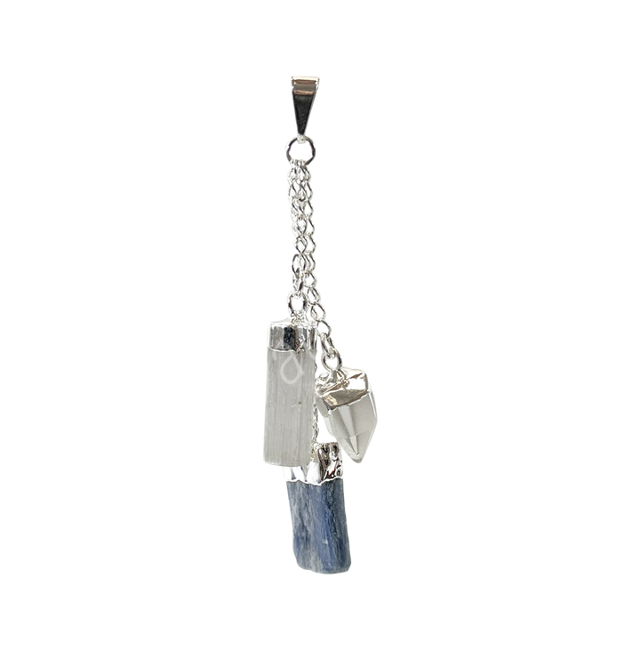 Pendant Tri-Stone For Cleansing 2.5″