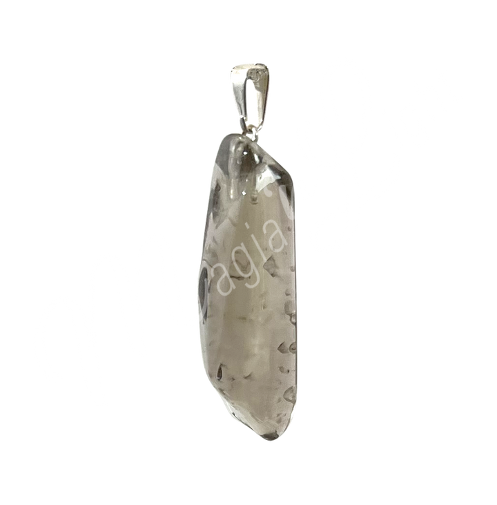 Pendant Tumbled Stone Smoky Quartz Point 1-1.75″