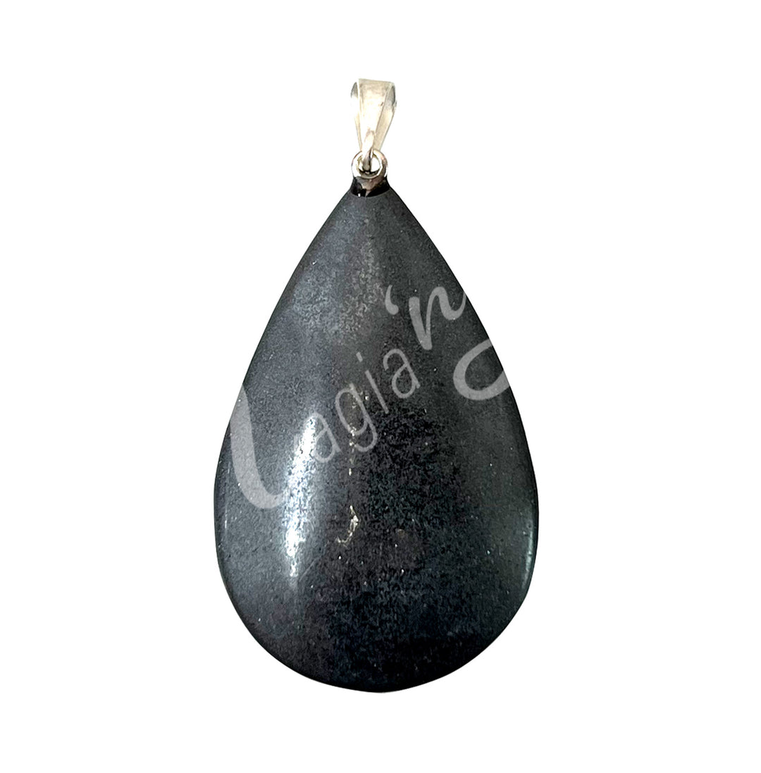 Pendant Drop Hematite 35-45 mm