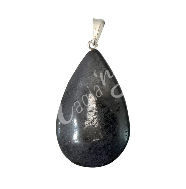 Pendant Drop Hematite 35-45 mm