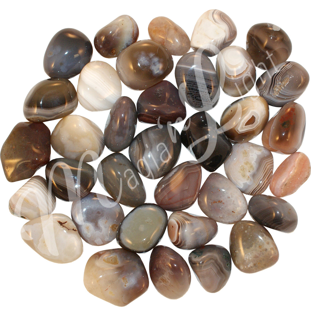 TUMBLED STONE AGATE, BOTSWANA 20-30 MM