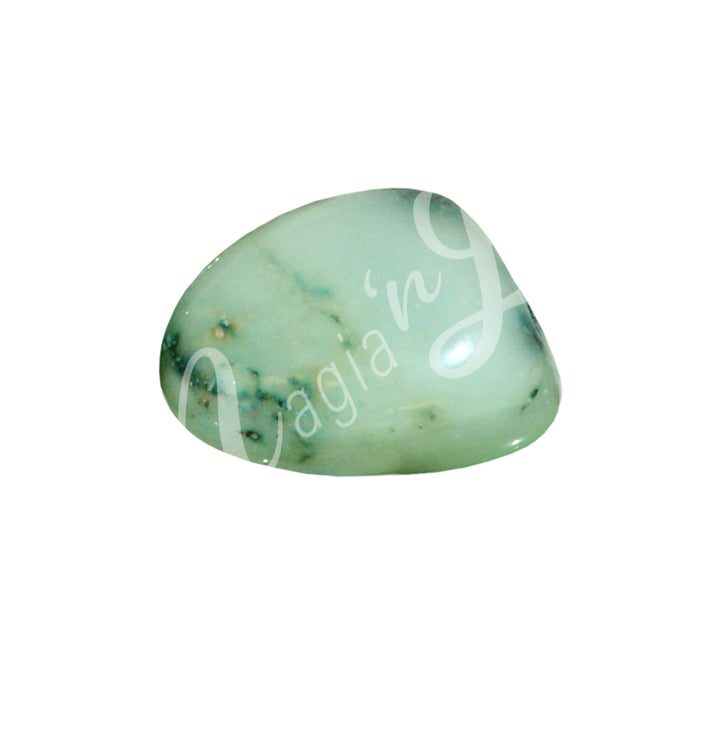 Tumbled Stone Green Opal 25mm