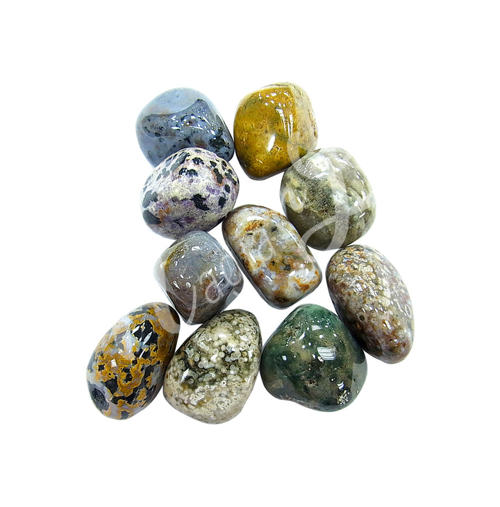 Tumbled Stone Ocean Jasper 15-30mm