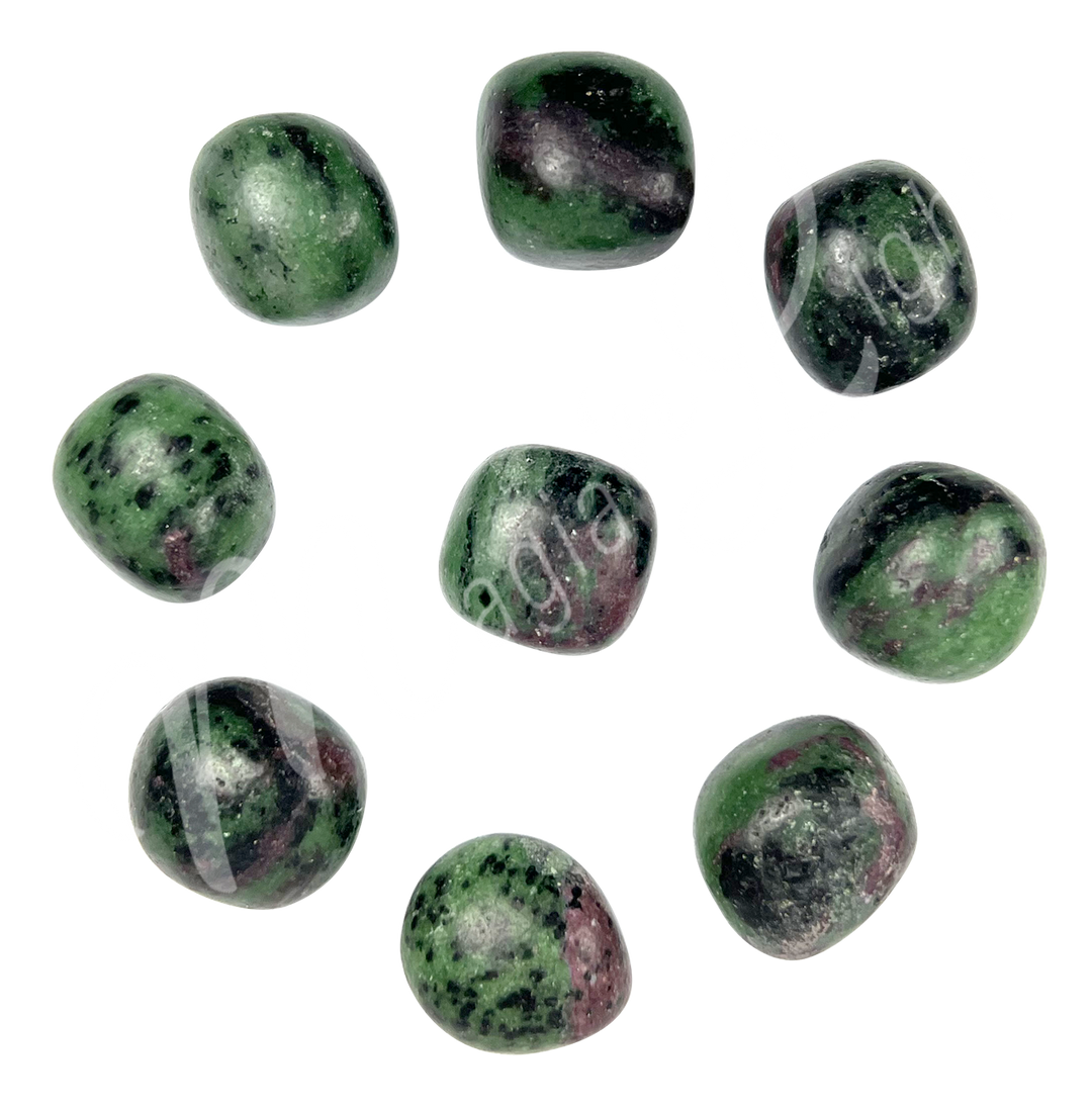 Tumbled Stone Ruby Zoisite 20-30mm
