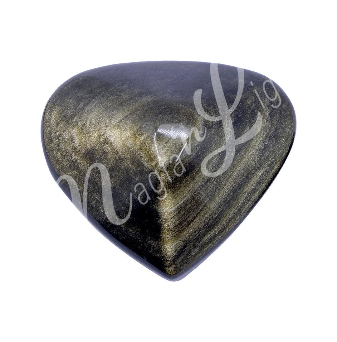 Heart Goldsheen Obsidian