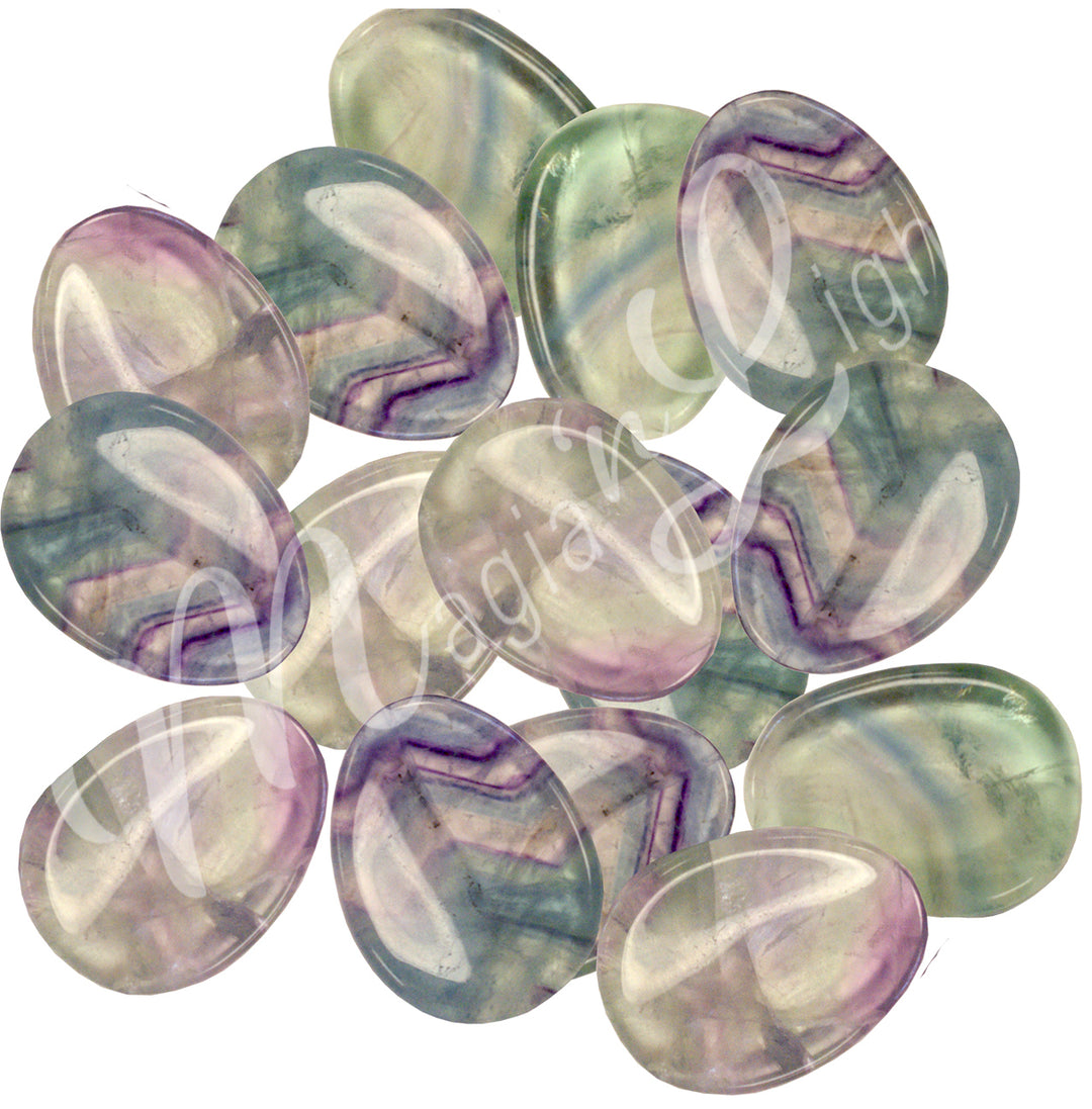 Worry Stone Fluorite 1.5-1.75″