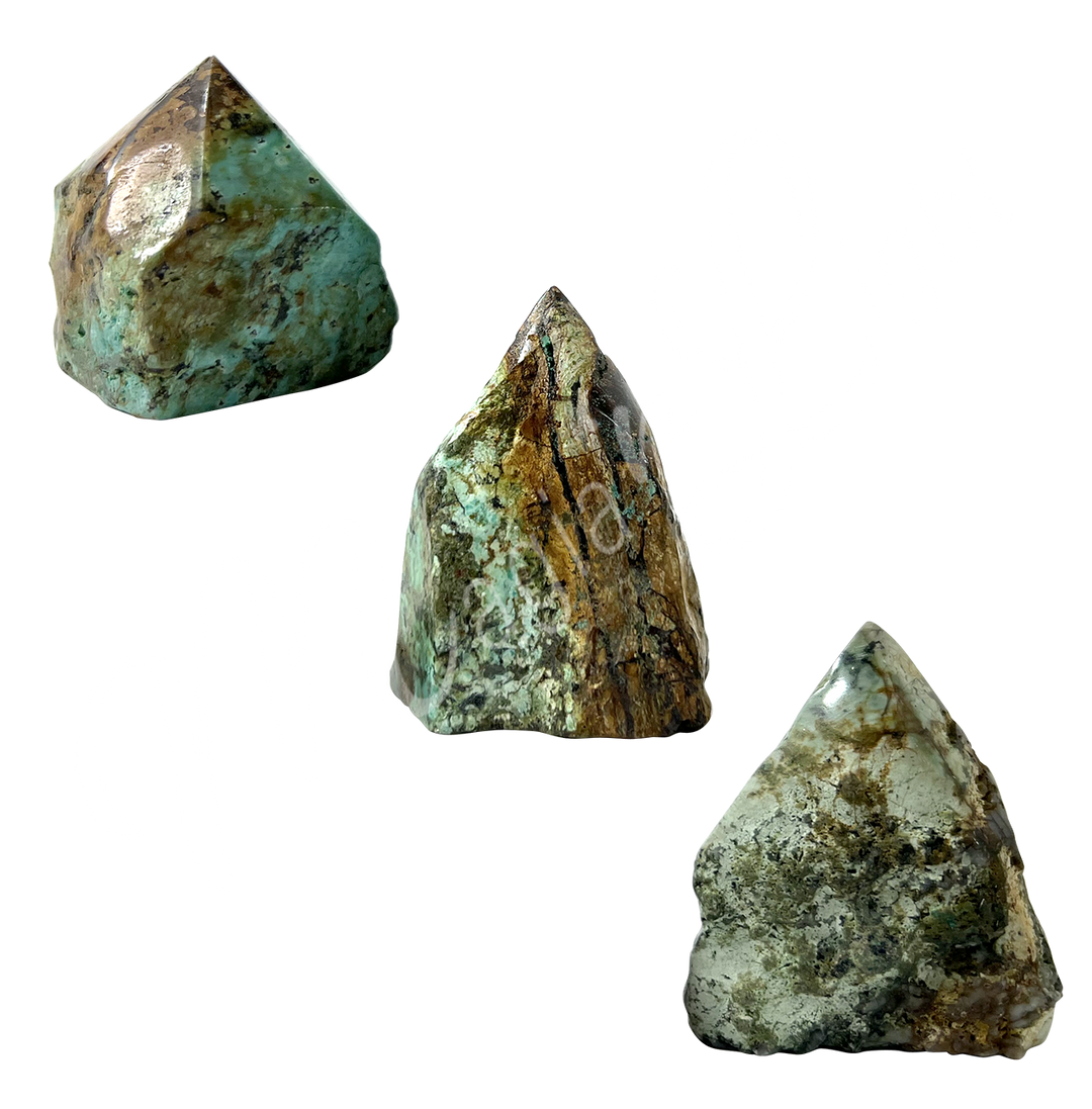 Top Polished Point African Turquoise